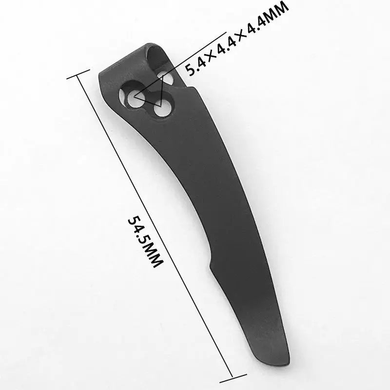 Titanium Alloy Pocket Clip for Cold Steel Recon 1 Folding Knife Knife Pocket Clip Qst