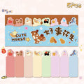 Cute Pony Cartoon Index Sticky Notes – Tearable Paper Tabs Cartoon Sticky Notes Qme A1