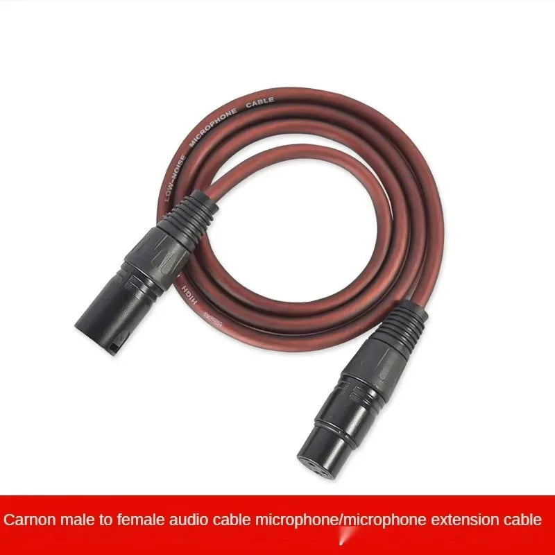 DMX 3-Pin XLR Signal Cable for DJ & Stage Lighting | 1m–10m DMX Signal Cable Qme