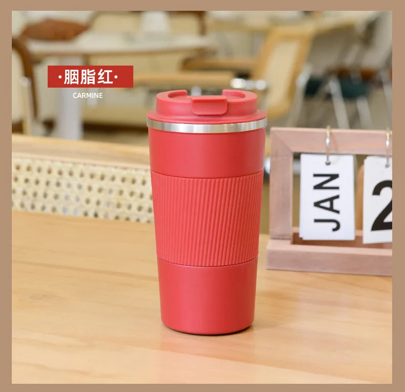 Stainless Steel Vacuum Thermos Travel Mug – 500ml Flask Vacuum Thermos Flask Qst . 11 sliver logo China Mainland