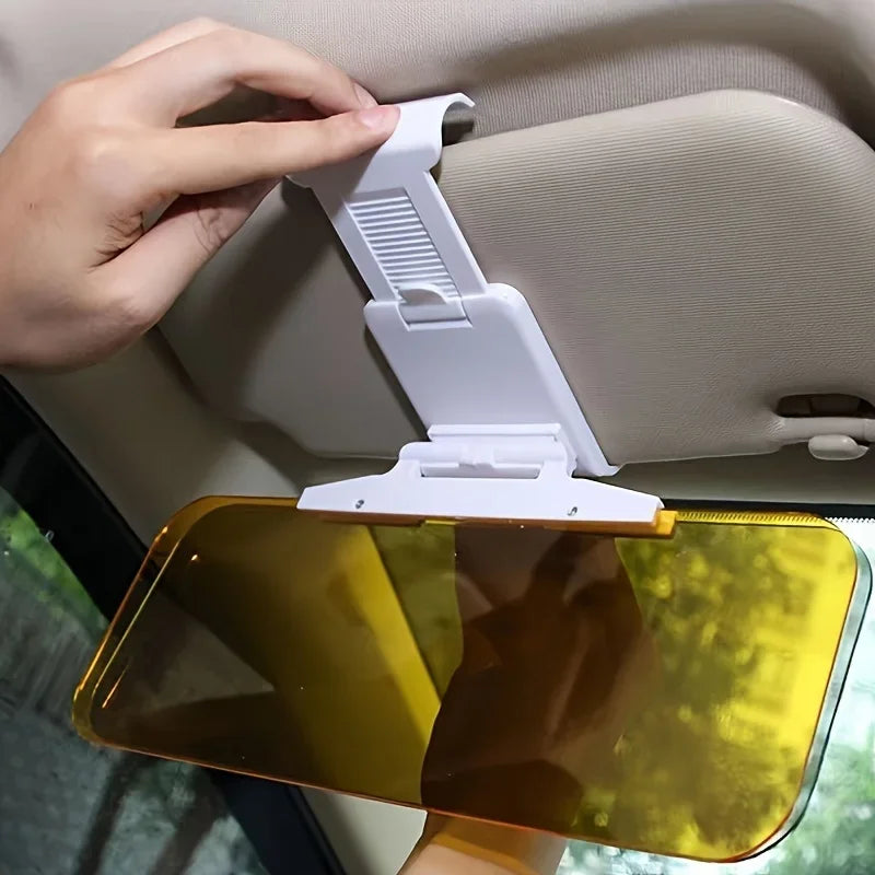Car Sun Visor Anti-Glare Shield – Day & Night Protection Car Visor Shield Qme