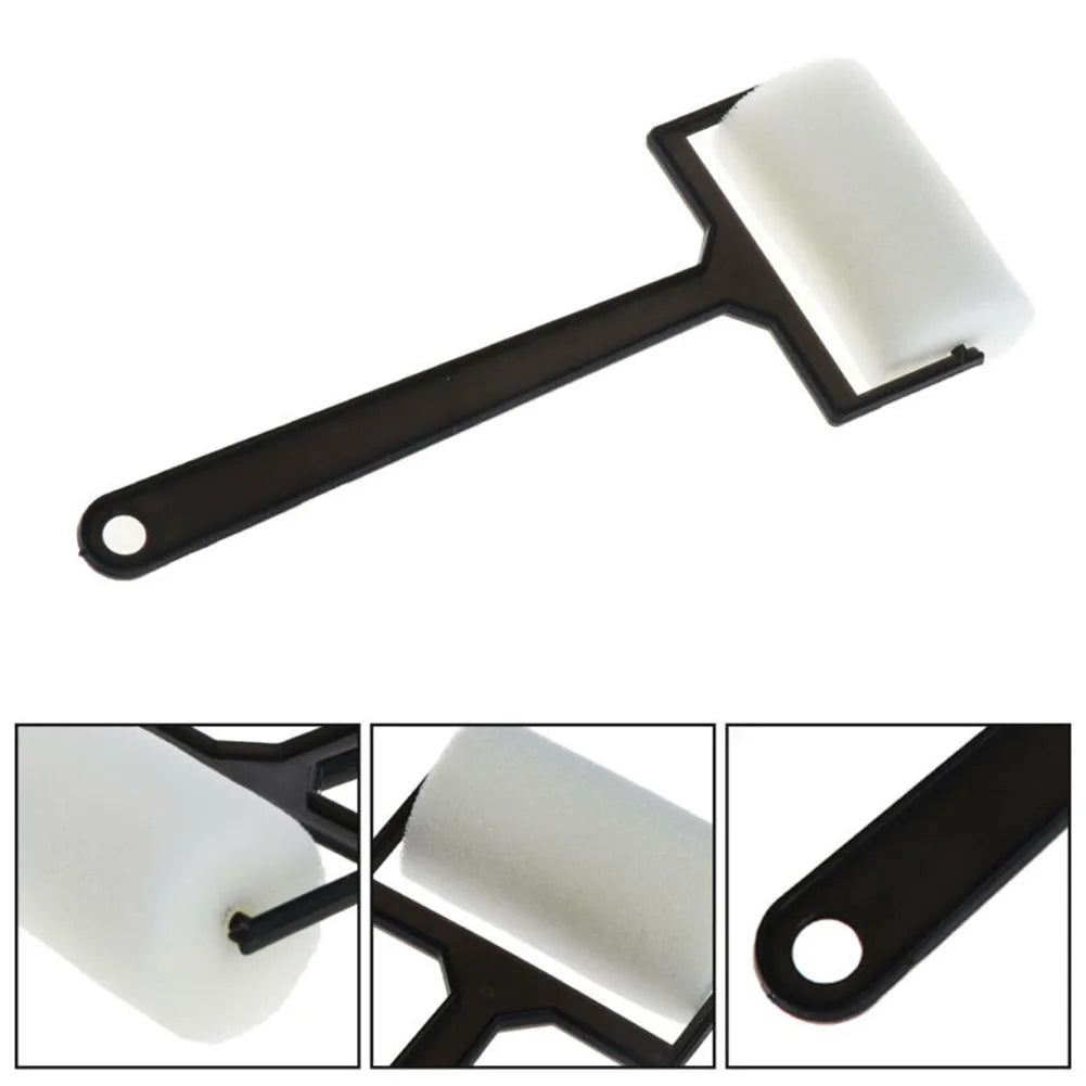 Foam Sponge Paint Roller Brush – Craft & DIY Tool Set Foam Paint Roller Brush Qme