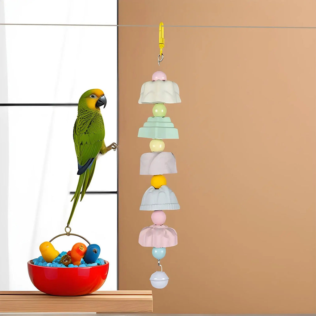 Bird Chewing Grinding Toy for Conures Parakeets & Parrots Bird Chewing Toy Qme Default Title