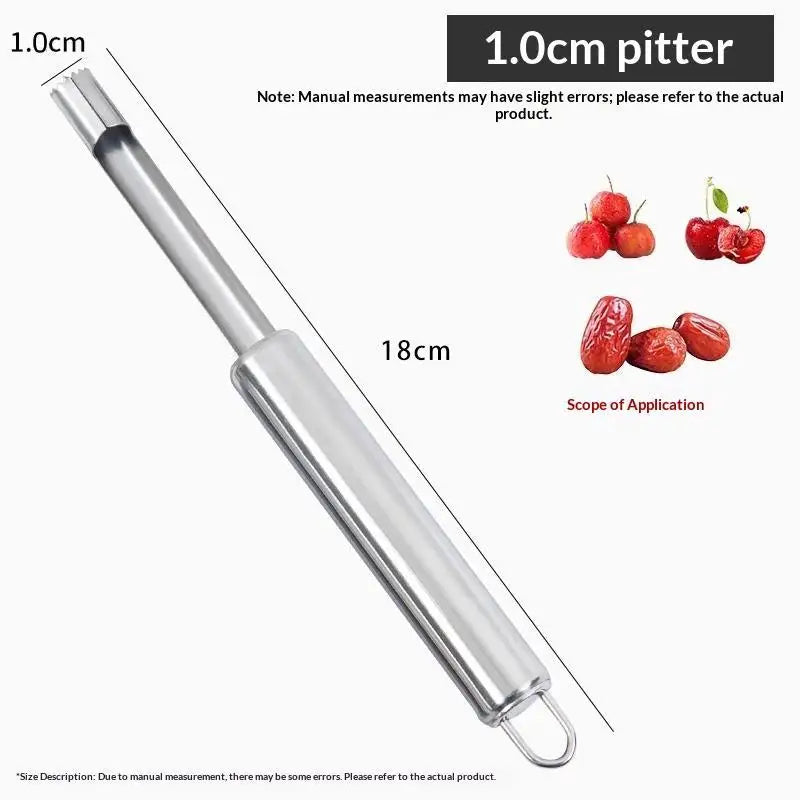 Stainless Steel Jujube Corer | One-Press Core Removal Tool Fruit Corer Tool Qme C