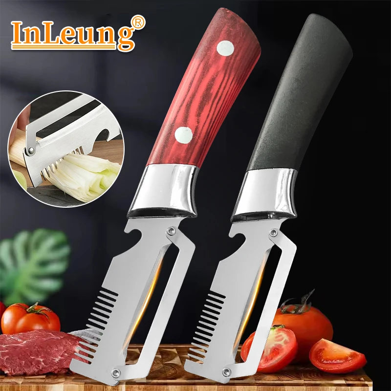 3-in-1 Stainless Steel Vegetable Peeler with Bottle Opener Vegetable Peeler Qst
