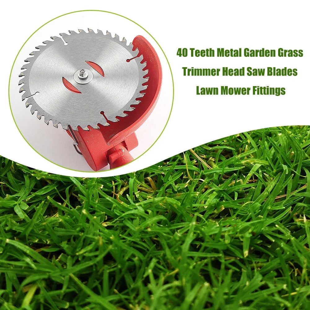 Metal Weeder Saw Blade 150mm Grass Trimmer Head – 40 Teeth Trimmer Blade Qme