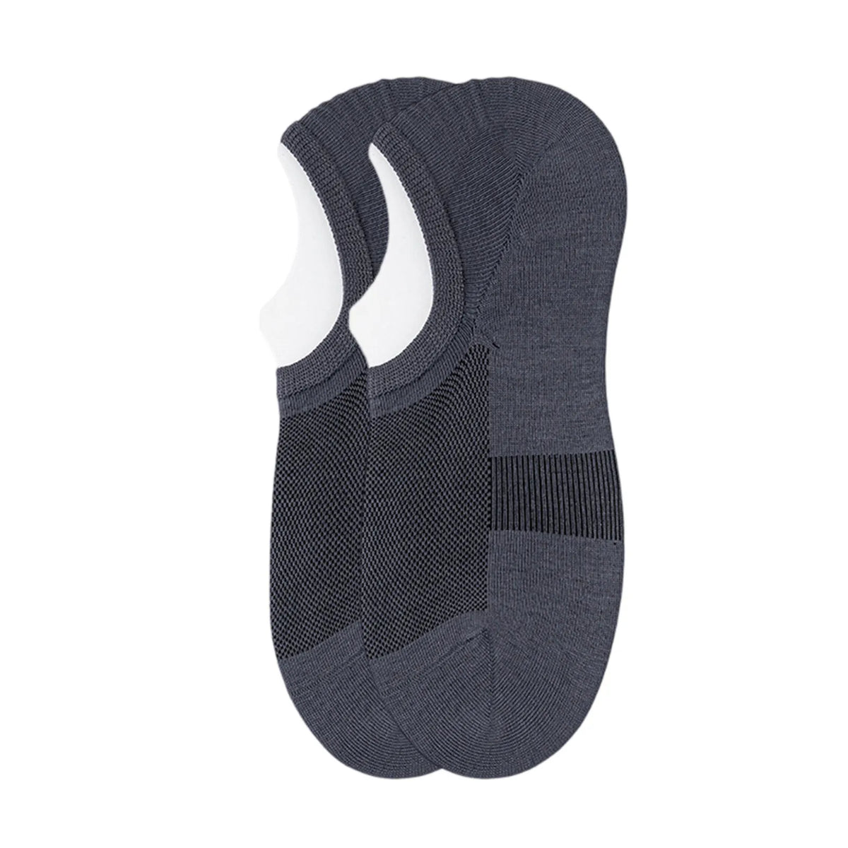 Men's Thin Mesh Boat Socks – Non-Slip & Breathable Low-Cut Men's Boat Socks Qme