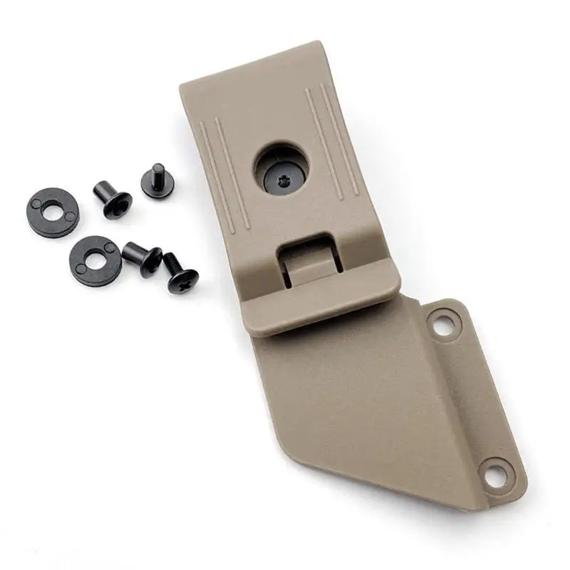Rotatable KYDEX Sheath Waist Clip with Set Screws – Carry Accessory Sheath Waist Clip Qst BN