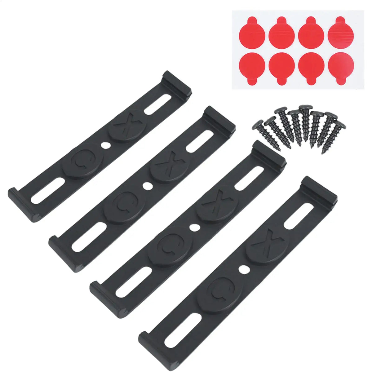 Weatherproof License Plate Frame | Front & Rear Car Tag Holder License Plate Frame Qme