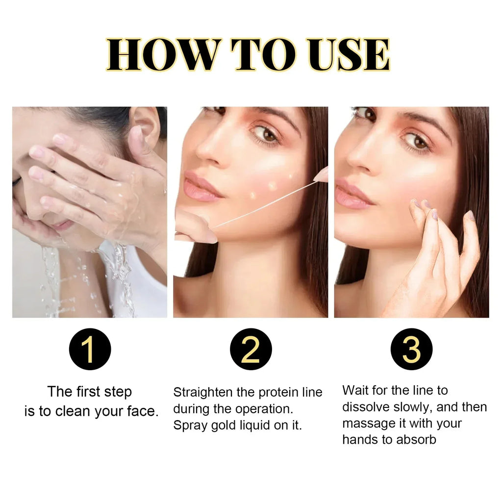 Collagen Protein Thread Serum – Lifting & Firming Face Serum Collagen Face Serum Qme