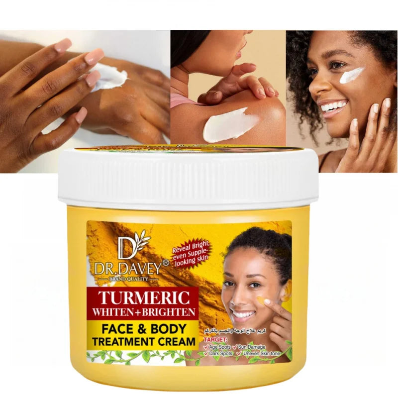 DR.DAVEY Turmeric Body Lotion 300ml – Deep Moisturizing Body Lotion Qst