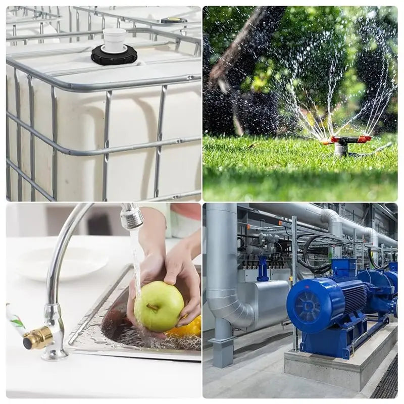 B15C IBC Lid Filter DN150 – 180° Washable Nylon Rainwater Filter IBC Rainwater Filter Qst