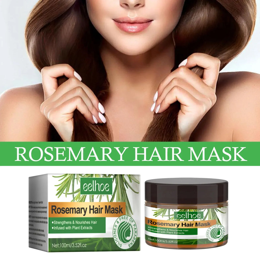 EELHOE Rosemary Hair Mask – Nourishing Hair Growth Cream 100ml Hair Growth Mask Qst
