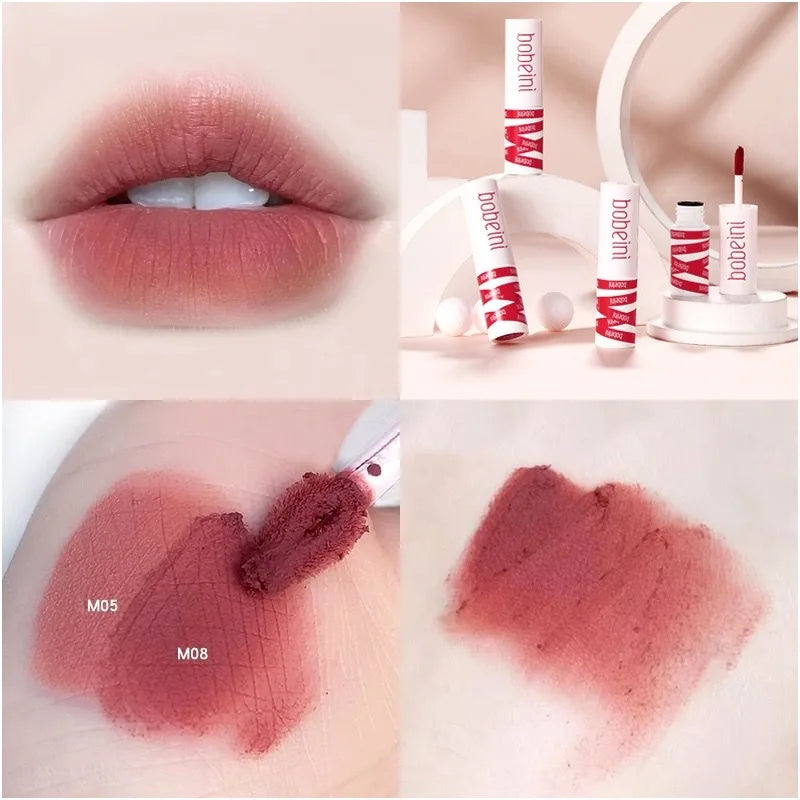Matte Velvet Lip Clay – Long-Lasting Waterproof Lip Color Lip Clay Qme
