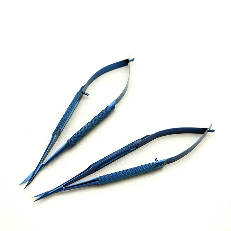6-Pc Micro Scissors Needle Holder & Forceps Set – Stainless Precision Micro Tool Set Qme