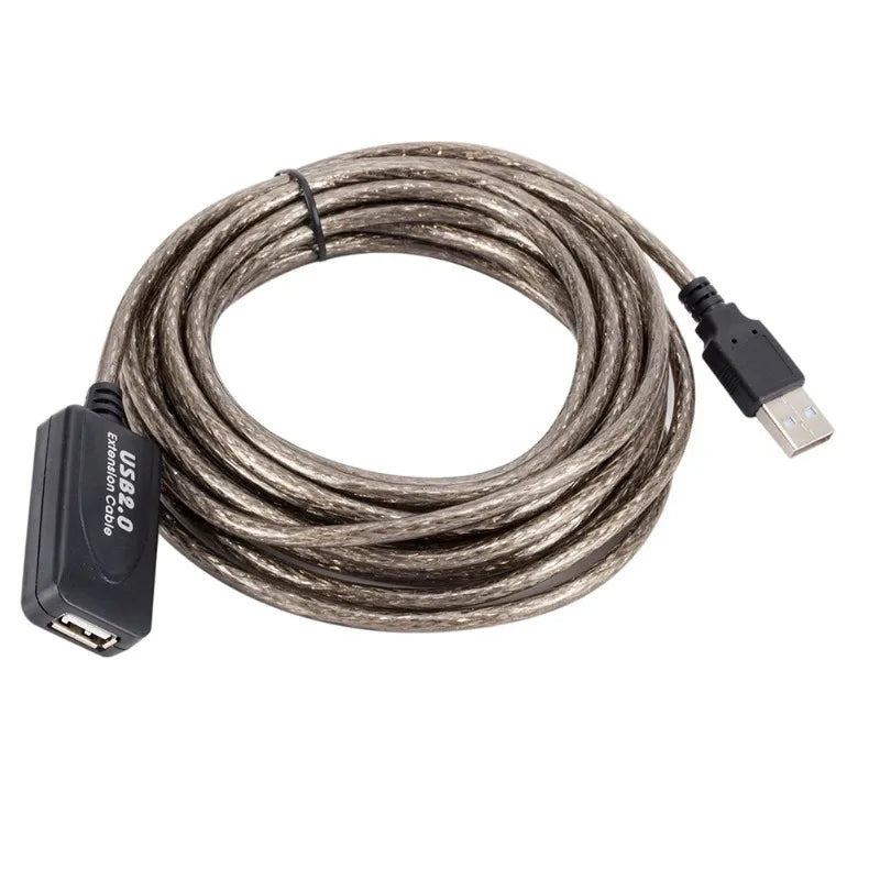 USB Active Signal Amplifier Extension Cable 5M 20M – Scanner & PC USB Amplifier Cable Qme