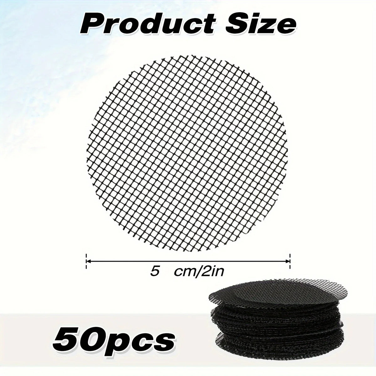 Flowerpot Mesh Gasket Pads – Leakproof Soil Drainage Liner Pot Drainage Liner Qme