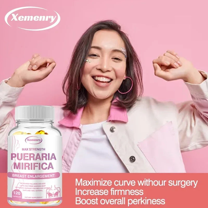 Pueraria Mirifica Capsules – Herbal Skin & Wellness Supplement Herbal Supplement Qst