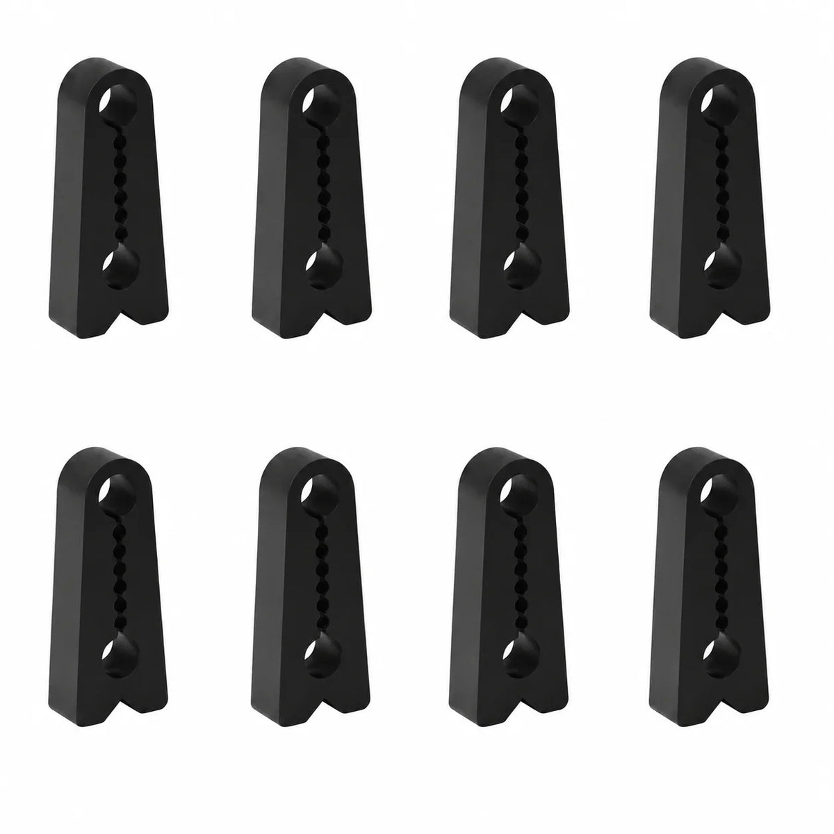 Silicone Car Door Buffer Pads | Soundproof Gasket Set of 4 Car Door Buffer Pad Qme 8pcs-Black