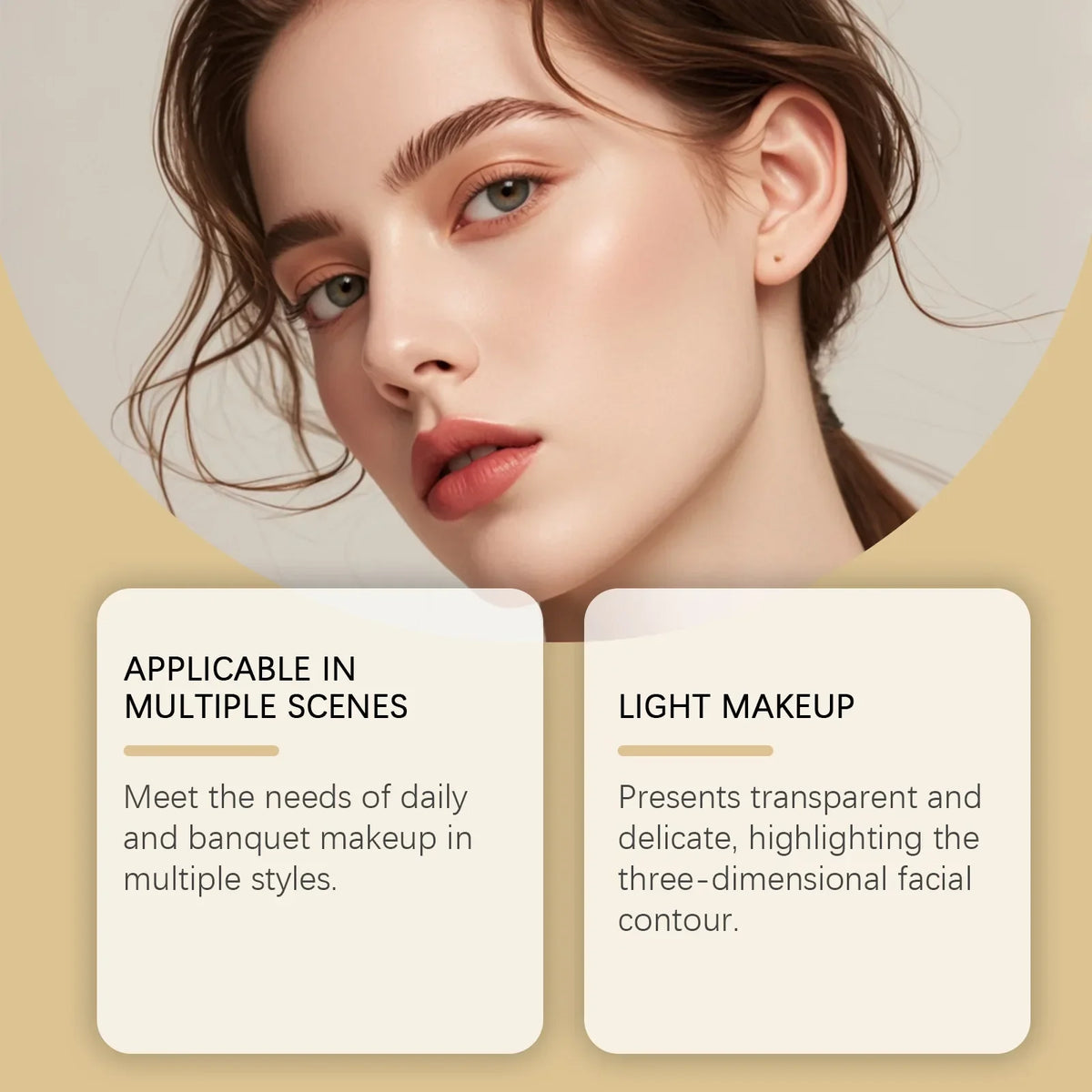 Multicolor Baked Setting Powder – Waterproof & Brightening Baked Setting Powder Qme