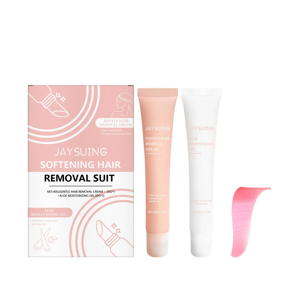 3-Minute Hair Removal Cream with Growth Inhibitor | Face & Lip Hair Removal Cream Qme 1pc
