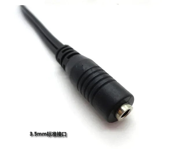 3.5mm Female to 2RCA Male Stereo Audio Y-Adapter Cable Audio Adapter Cable Qme