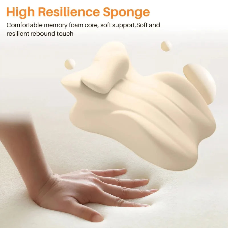 Memory Foam Wedge Pillow – Multi-Position Ergonomic Support Wedge Support Pillow Qst