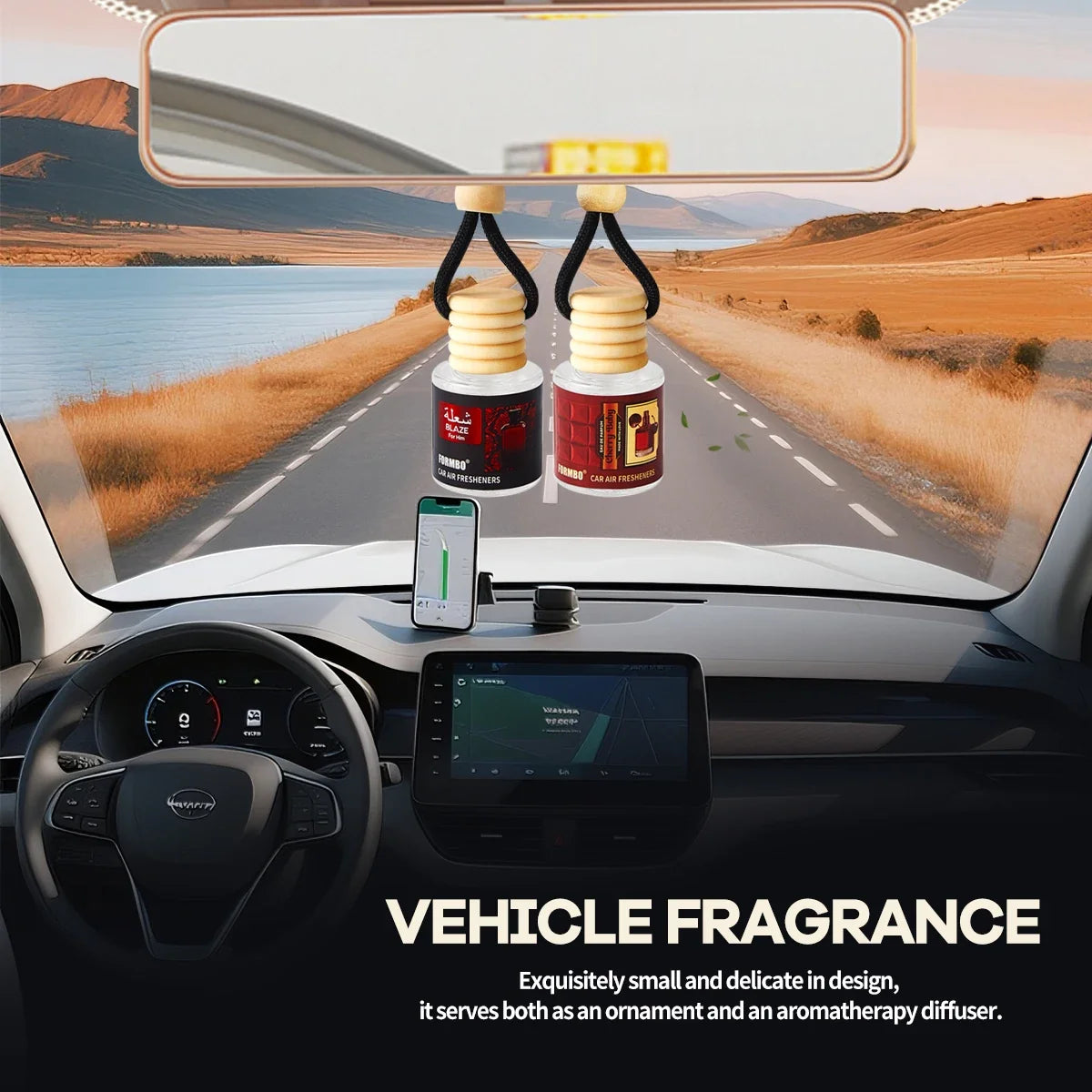 Car Air Freshener Long-Lasting Fresh Clean Scent | Qme Car Air Freshener Qme