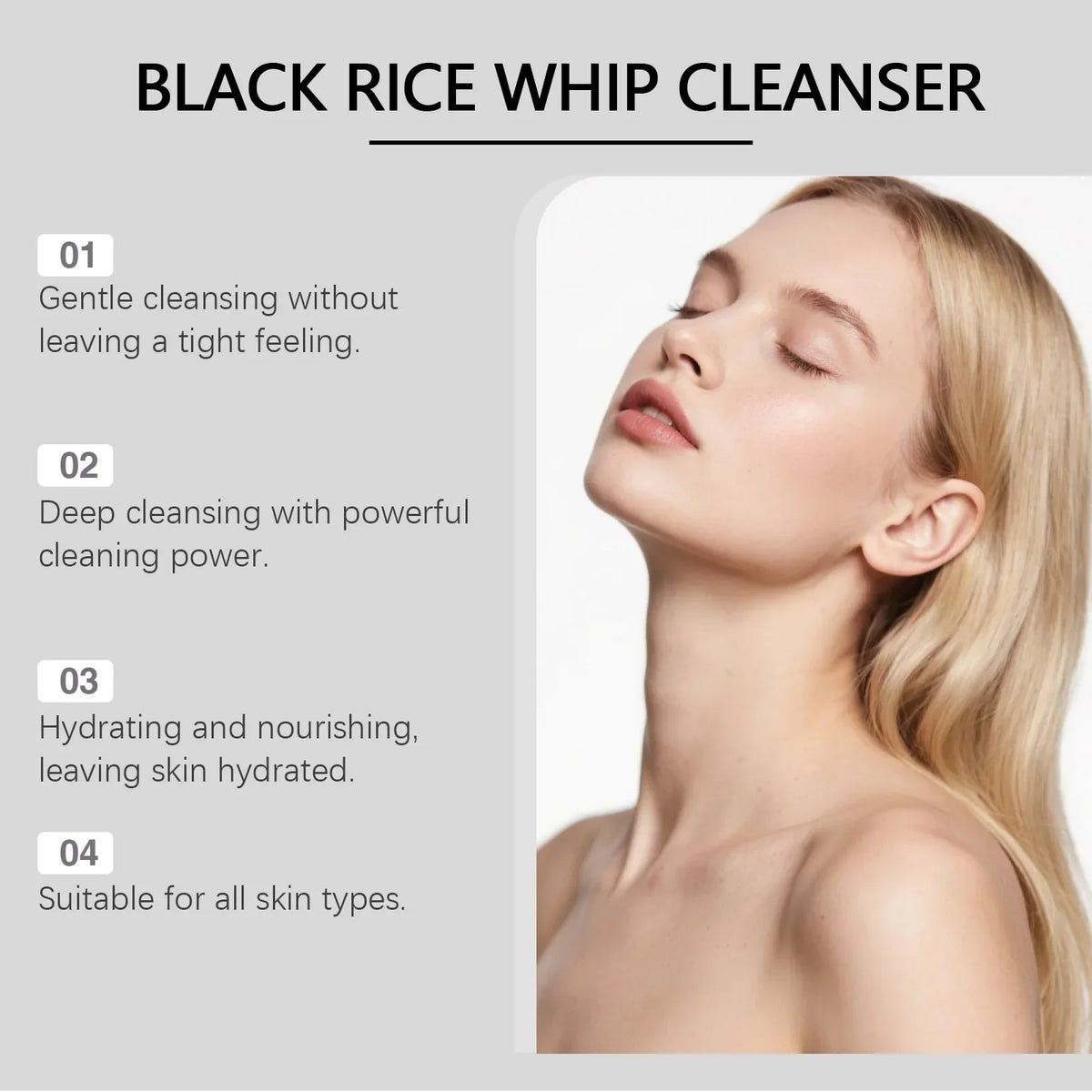Multi-Option Facial Cleanser – Oil Control & Brightening Facial Cleanser Qme