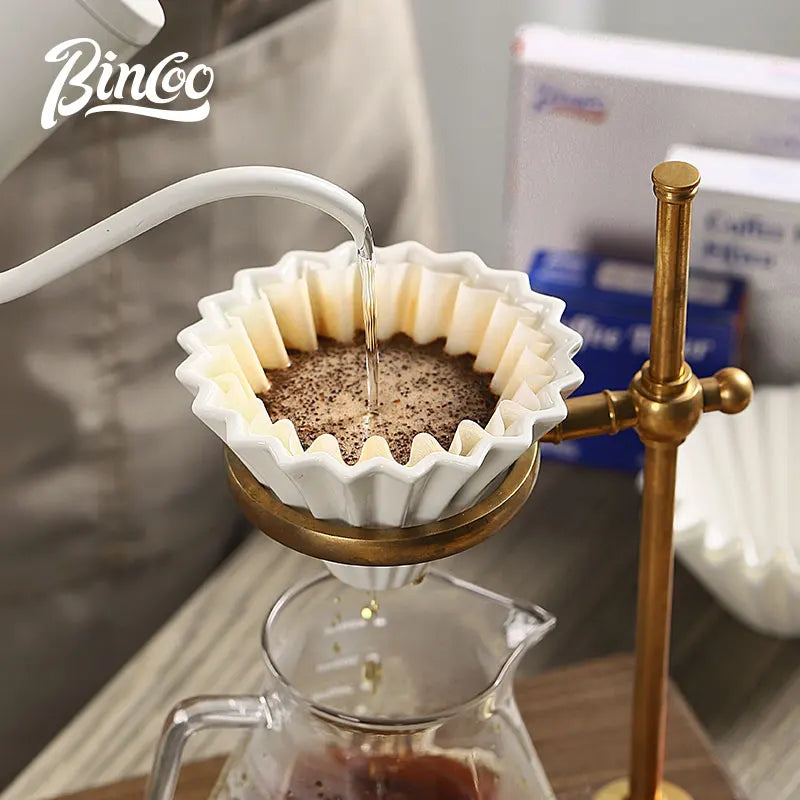Bincoo V-Shaped Conical Coffee Filter Papers | Pour Over Coffee Filter Papers Qst