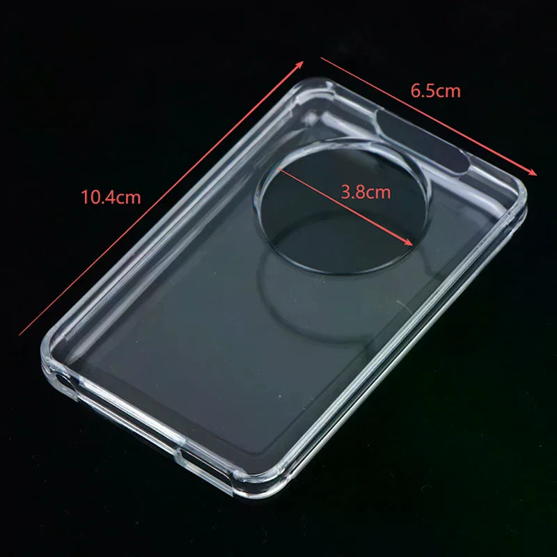 Clear Hard Case for iPod Classic 5th 6th Gen 80GB 120GB 160GB iPod Protective Case Qme