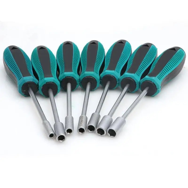 Hex Socket Screwdriver Wrench – Alloy Steel, 9 Sizes Hex Socket Wrench Qme