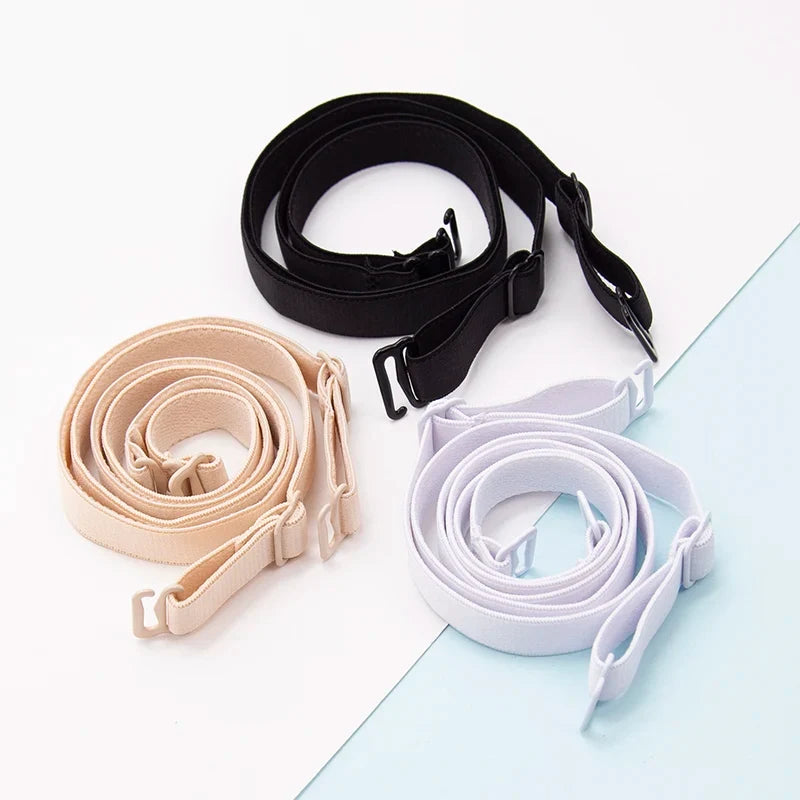 Women's Slip-Resistant Double Shoulder Elastic Bra Straps Bra Straps Qme
