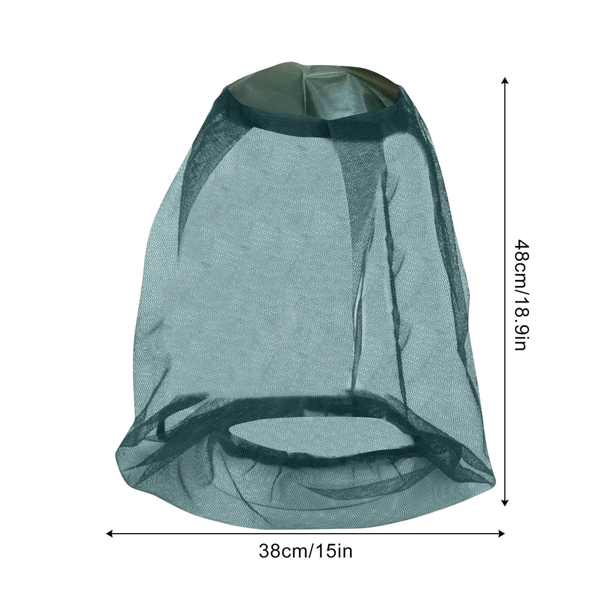 Breathable Mesh Mosquito Head Net – Lightweight Outdoor Camping Mosquito Head Net Qme