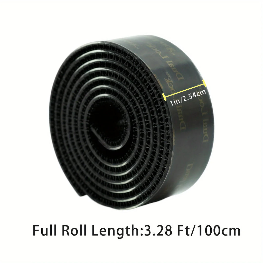 Black Dual Lock Mounting Tape – Reusable Interlocking Adhesive Reusable Mounting Tape Qme