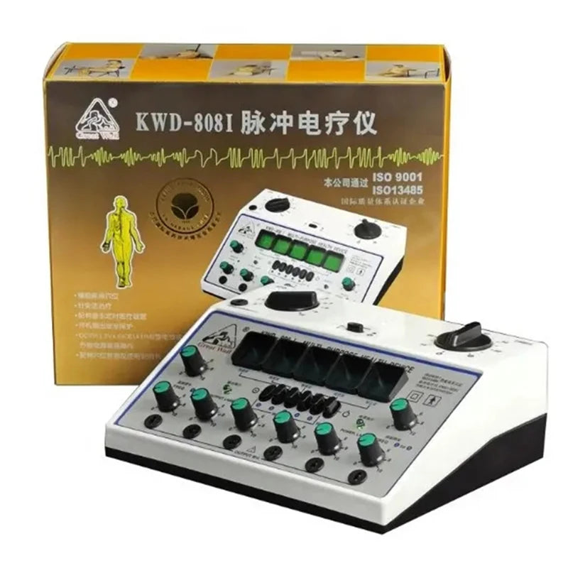 KWD808-I Electro Acupuncture Stimulator – 6 Channel EMS Device Acupuncture Stimulator Qst