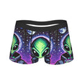 Men's Space Alien Print Boxer Shorts – Breathable Underwear Men's Boxer Shorts Qst as picture M