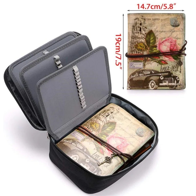 Large Capacity Pencil Case – Art & Sketch Organizer | Qme Pencil Case Organizer Qme