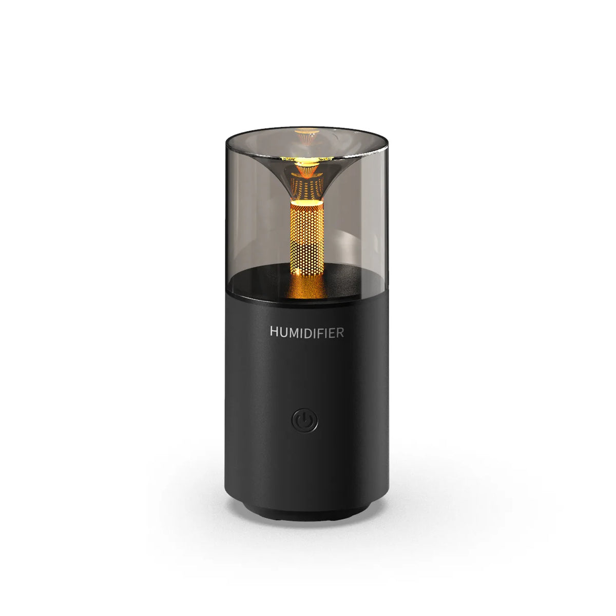 USB Car Humidifier with Aromatherapy & LED Light | Home Office USB Mist Humidifier Qst black