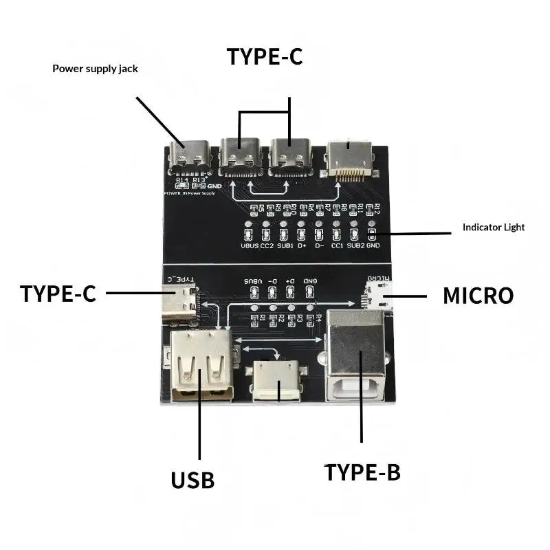 T5 Cable Testing Module | USB Wire Continuity Tester Cable Continuity Tester Qme