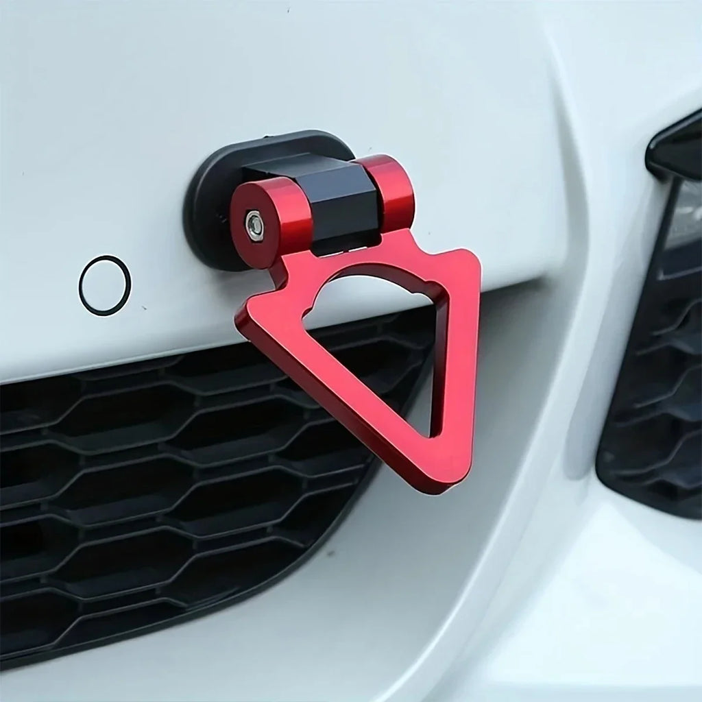 Triangle Tow Hook Cover Sticker ABS Car Exterior Decoration Bumper Tow Hook Decor Qme