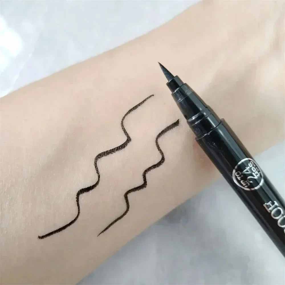 Black Quick-Dry Matte Eyeliner Pencil – 24H Waterproof Eyeliner Pencil Qme