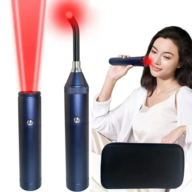 3-in-1 Red & Infrared Light Therapy Wand | Handheld LED Device Light Therapy Wand Qst