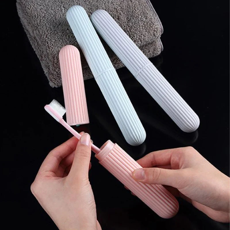 Dust-Proof Toothbrush Travel Case | Portable Cover Box Toothbrush Travel Case Qme