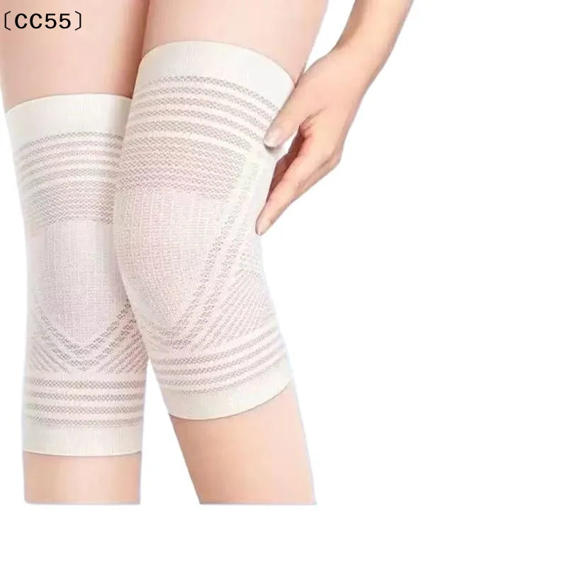 Breathable Anti-Slip Compression Knee Sleeve – 1 Pair Compression Knee Sleeve Qst