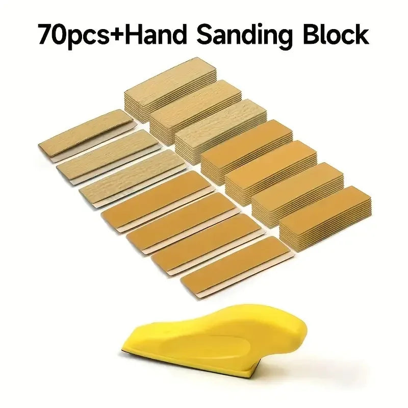 Qme Precision Mini Sander Kit 80–600 Grit | Crafts & DIY Mini Sander Kit Qme
