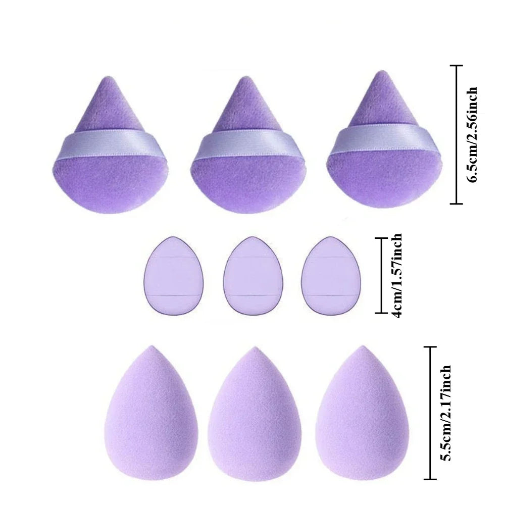 Dual-Use Contour & Highlight Makeup Sponge – All Skin Types Makeup Sponge Qme