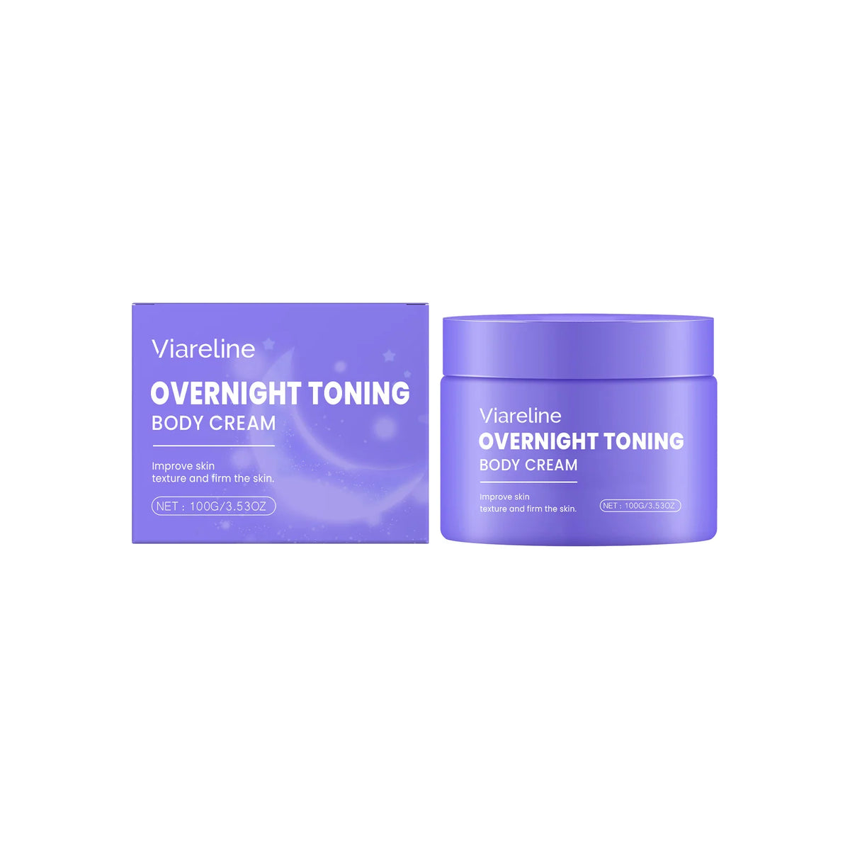 Viareline Body Firming Cream – Moisture, Elasticity & Tone Body Firming Cream Qst 100g boxed
