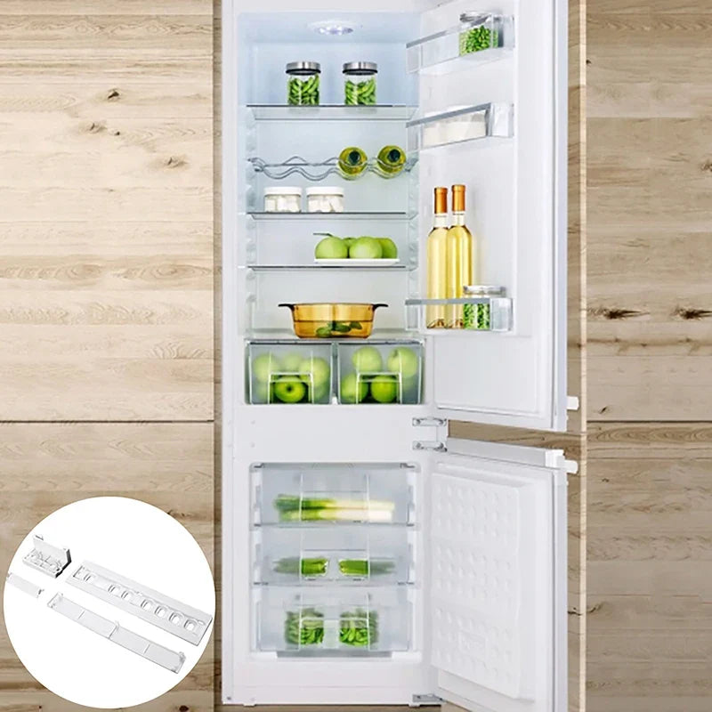 Embedded Fridge Door Slide Rail Mounting Sliding Guide Fridge Door Slide Rail Qme
