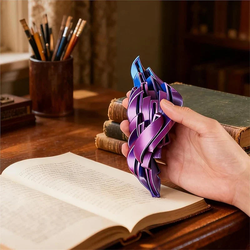 Gear Liquid Flow Ball Rotating Fidget Toy | Twistsphere Fidget Toy Qme